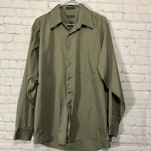 Arrow Mens Button Shirt 16 1/2 34/35 Large